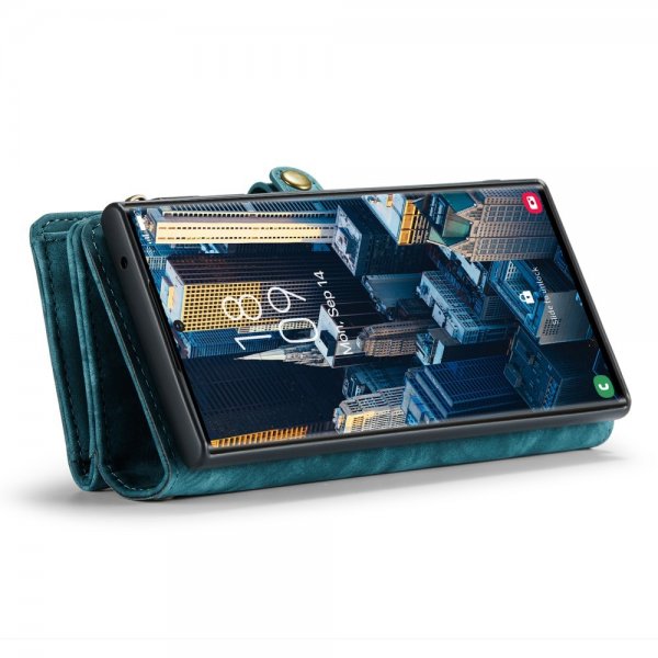 CaseMe Samsung Galaxy S23 Ultra Etui 008 Series Avtakbart Deksel Petrol