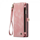 CaseMe Samsung Galaxy S23 Ultra Etui 008 Series Avtakbart Deksel Rosa