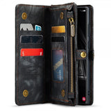CaseMe Samsung Galaxy S23 Ultra Etui 008 Series Avtakbart Deksel Svart