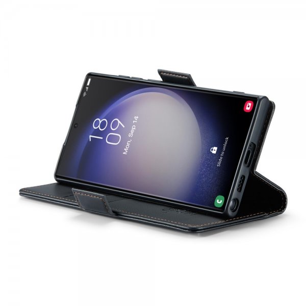CaseMe Samsung Galaxy S23 Ultra Etui 023 Series Svart