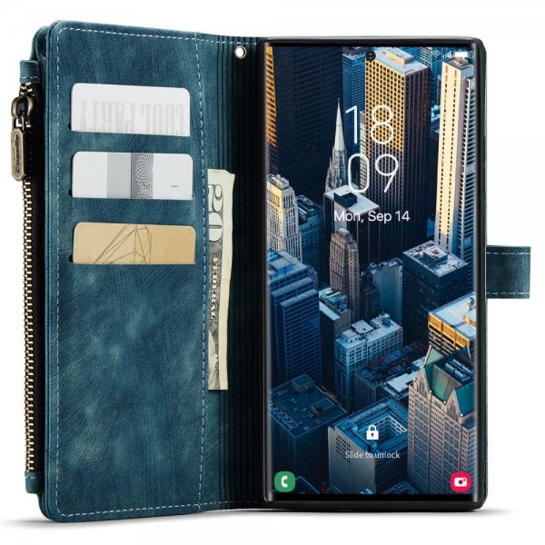 CaseMe Samsung Galaxy S23 Ultra Etui C30 Series Petrol