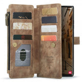CaseMe Samsung Galaxy S23 Ultra Etui C30 Series Brun