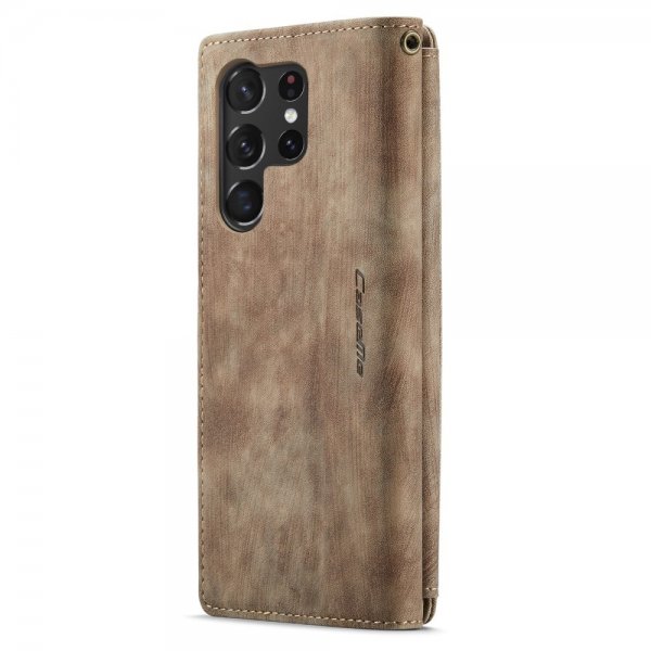 CaseMe Samsung Galaxy S23 Ultra Etui C30 Series Brun