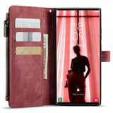 CaseMe Samsung Galaxy S23 Ultra Etui C30 Series Rød