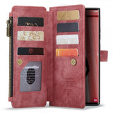 CaseMe Samsung Galaxy S23 Ultra Etui C30 Series Rød