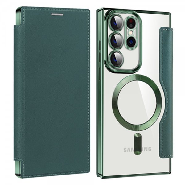 Samsung Galaxy S23 Ultra Etui MagSafe Grønn