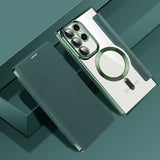 Samsung Galaxy S23 Ultra Etui MagSafe Grønn