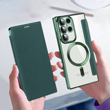 Samsung Galaxy S23 Ultra Etui MagSafe Grønn