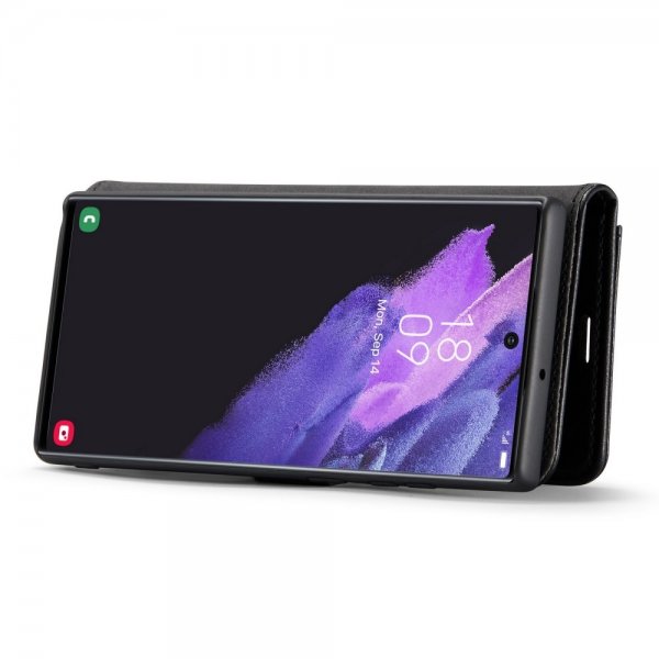 Dg.Ming Samsung Galaxy S23 Ultra Etui Avtagbart Deksel Svart