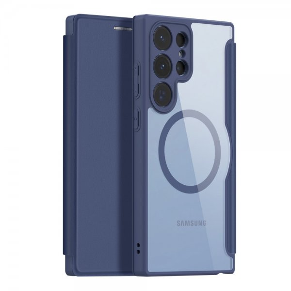 Dux Ducis Samsung Galaxy S23 Ultra Etui Skin X Pro Series MagSafe Blå