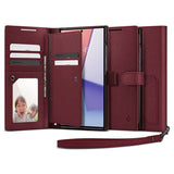 Spigen Samsung Galaxy S23 Ultra Etui Burgundy