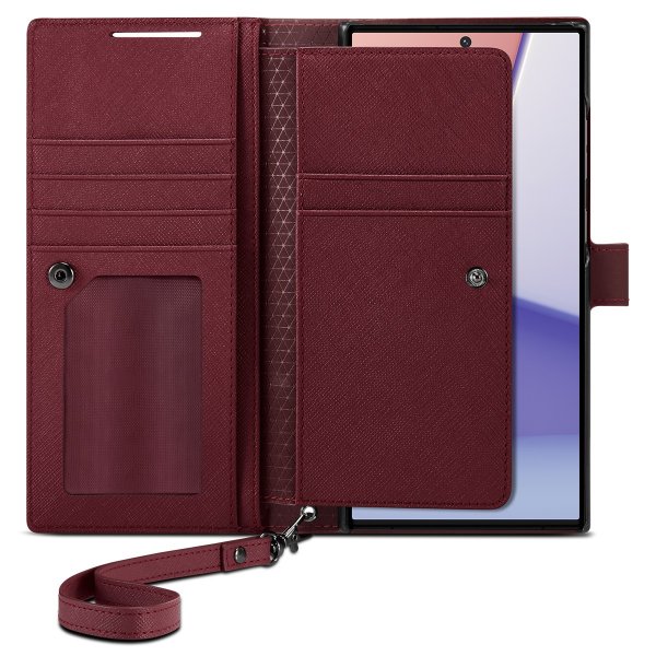 Spigen Samsung Galaxy S23 Ultra Etui Burgundy