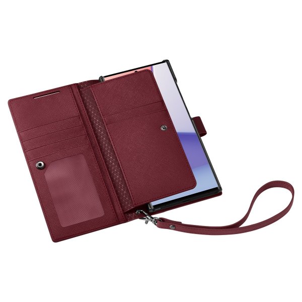 Spigen Samsung Galaxy S23 Ultra Etui Burgundy