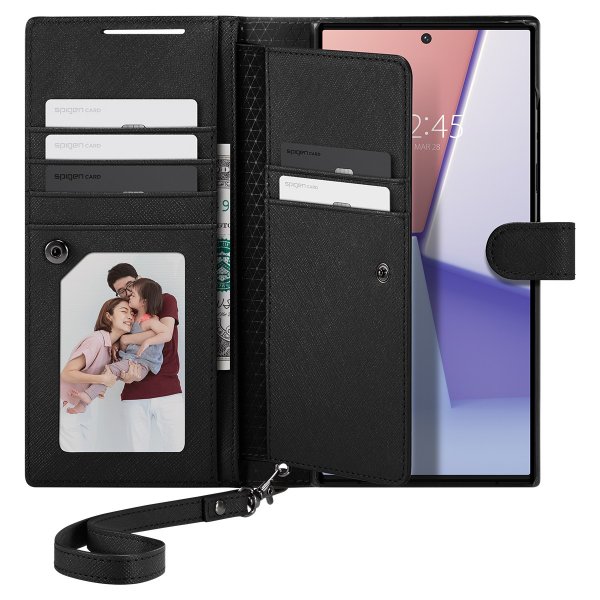Spigen Samsung Galaxy S23 Ultra Etui Svart
