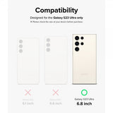 Ringke Samsung Galaxy S23 Ultra Kamerabeskytter Camera Lens Frame Svart