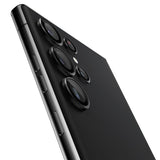 Spigen Samsung Galaxy S23 Ultra Kamerabeskytter GLAS.tR EZ Fit Optik Pro Svart 2-pack
