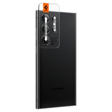 Spigen Samsung Galaxy S23 Ultra Kamerabeskytter GLAS.tR EZ Fit Optik Pro Svart 2-pack