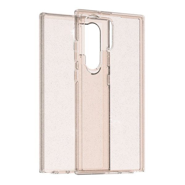 Samsung Galaxy S23 Ultra Deksel Glitter MagSafe Gull