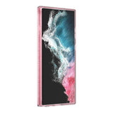 Samsung Galaxy S23 Ultra Deksel Glitter MagSafe Rosa