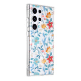 Samsung Galaxy S23 Ultra Deksel Blomstermønster MagSafe Kvister