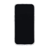 Rvelon Samsung Galaxy S23 Ultra Deksel with Stand Card Holder Transparent