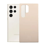 Rvelon Samsung Galaxy S23 Ultra Deksel Silikon Beige