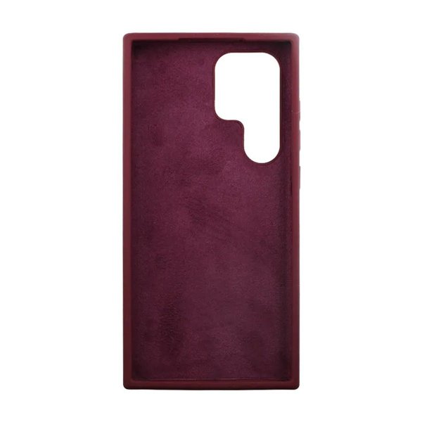 Rvelon Samsung Galaxy S23 Ultra Deksel Silikon Rød