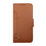 Rvelon Samsung Galaxy S23 Ultra Etui Utbrettbar Kortlomme Brun