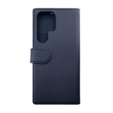 Rvelon Samsung Galaxy S23 Ultra Etui Detachable Wallet Case Blå
