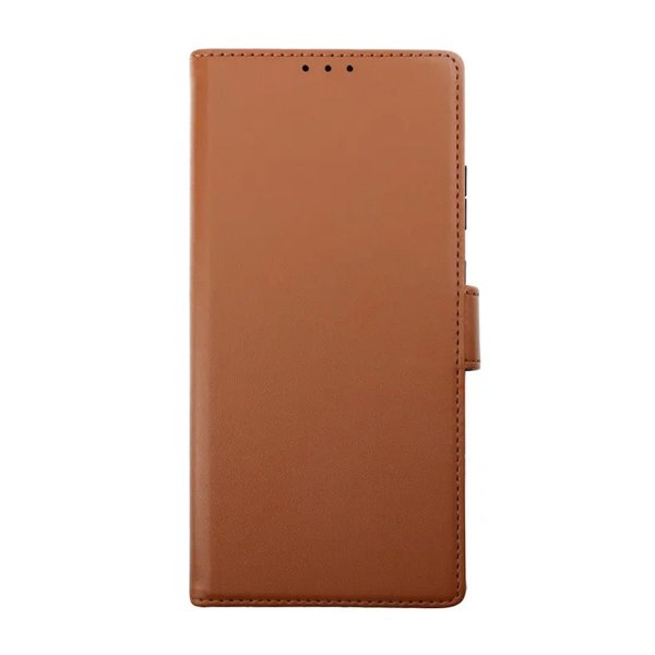 Rvelon Samsung Galaxy S23 Ultra Etui Detachable Wallet Case Brun