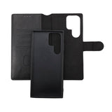 Rvelon Samsung Galaxy S23 Ultra Etui Detachable Wallet Case Svart