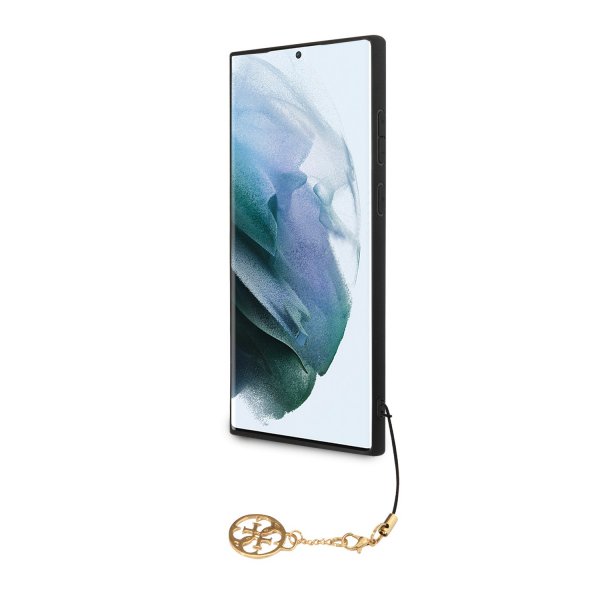 Guess Samsung Galaxy S23 Ultra Deksel 4G Charms Brun