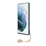 Guess Samsung Galaxy S23 Ultra Deksel 4G Charms Brun