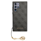 Guess Samsung Galaxy S23 Ultra Deksel 4G Charms Grå