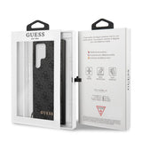 Guess Samsung Galaxy S23 Ultra Deksel 4G Charms Grå