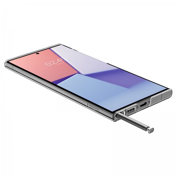 Spigen Samsung Galaxy S23 Ultra Deksel AirSkin Crystal Clear