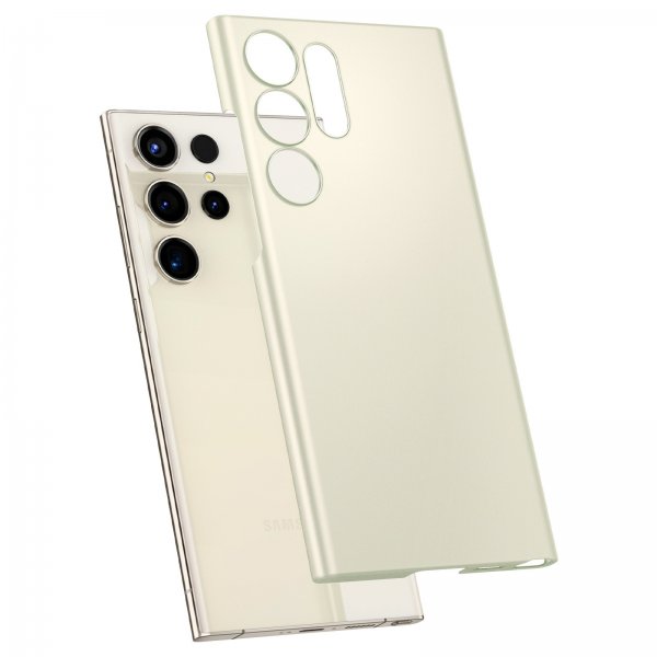 Spigen Samsung Galaxy S23 Ultra Deksel AirSkin Shiny Cream