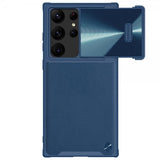 Nillkin Samsung Galaxy S23 Ultra Deksel CamShield Leather Blå
