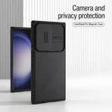 Nillkin Samsung Galaxy S23 Ultra Deksel CamShield Pro MagSafe Svart