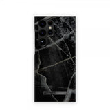 Ideal of Sweden Samsung Galaxy S23 Ultra Deksel Fashion Case Black Thunder Marble