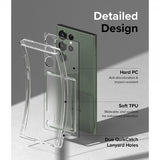 Ringke Samsung Galaxy S23 Ultra Deksel Fusion Card Clear