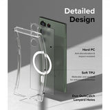 Ringke Samsung Galaxy S23 Ultra Deksel Fusion Magnetic Matte Clear