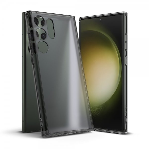 Ringke Samsung Galaxy S23 Ultra Deksel Fusion Matte Smoke Black