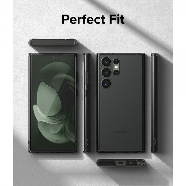 Ringke Samsung Galaxy S23 Ultra Deksel Fusion Matte Smoke Black