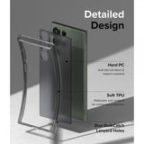 Ringke Samsung Galaxy S23 Ultra Deksel Fusion Matte Smoke Black