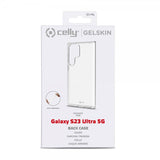 Celly Samsung Galaxy S23 Ultra Deksel GELSKIN Klar