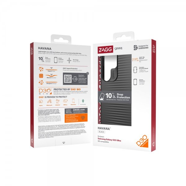 Gear4 Samsung Galaxy S23 Ultra Deksel Havana Svart