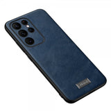 Sulada Samsung Galaxy S23 Ultra Deksel Skinntekstur Blå