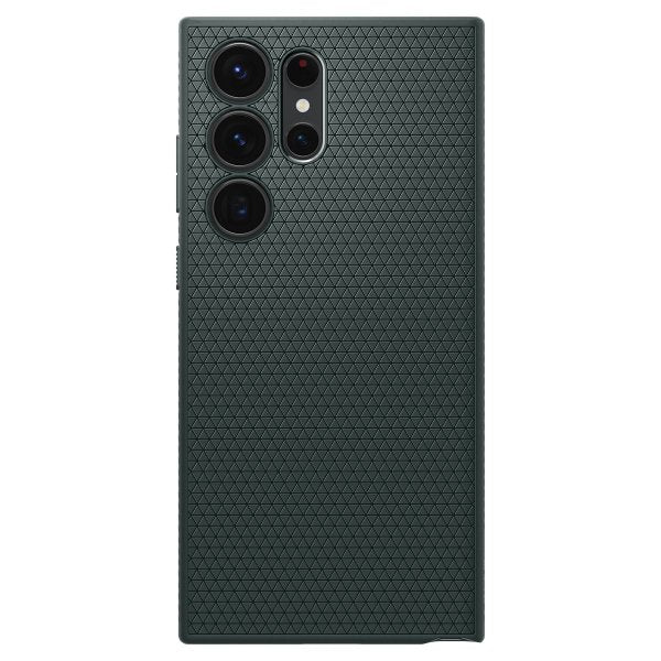 Spigen Samsung Galaxy S23 Ultra Deksel Liquid Air Abyss Green