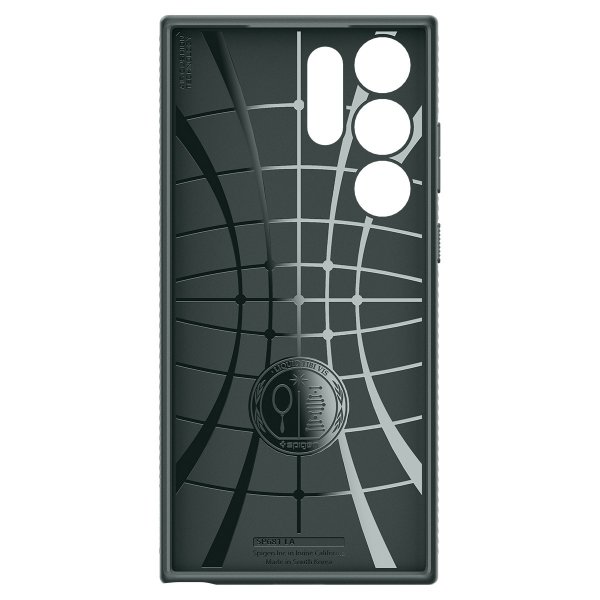 Spigen Samsung Galaxy S23 Ultra Deksel Liquid Air Abyss Green